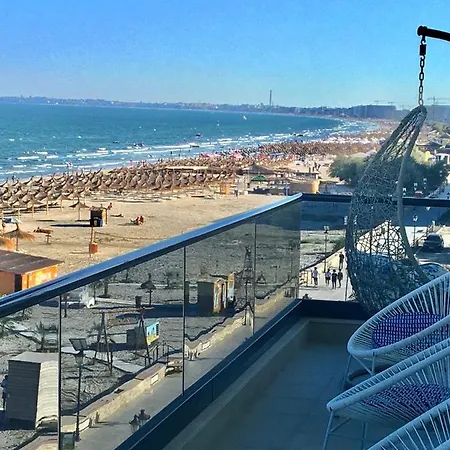 Apartament Panoramis 417 Pe Plaja Cu Frontala La Mare *