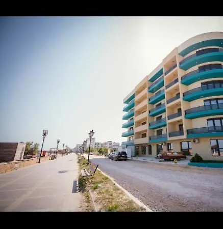 Panoramis 417 Pe Plaja Cu Frontala La Mare 아파트 Năvodari